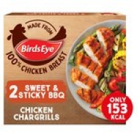 Morrisons  Birds Eye 2 Sticky & Sweet BBQ Chicken Chargrills