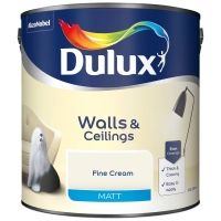BMStores  Dulux Matt Paint 2.5L - Fine Cream