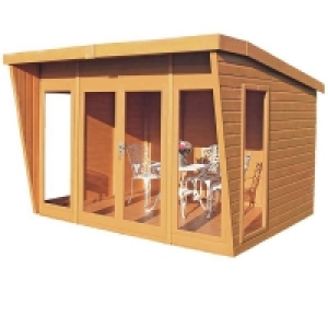 Shire 10 x 8ft Highclere Double Door Summerhouse