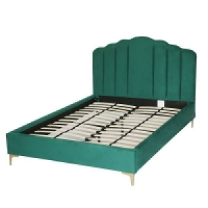 Sophia Scallop Double Bed - Emerald £175.00