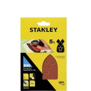 Homebase  Stanley Mouse Sanding Sheets - 240G - STA31019-XJ