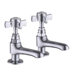 Bathstore Bensham 1895 Basin Taps - Chrome £55.00