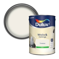 Homebase  Dulux Silk Emulsion Paint Timeless - 5L