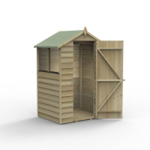 Forest 4x3 4Life Overlap Apex Shed (Home Delivery)