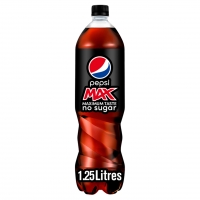 Iceland  Pepsi Max No Sugar Cola Bottle 1.25L