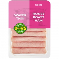 Iceland  Iceland Wafer Thin Honey Roast Ham 275g