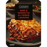 Iceland  Iceland Beef and Pancetta al Forno Lasagne 450g