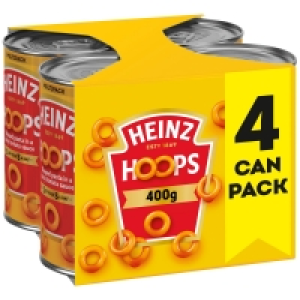 Heinz Hoops 4 x 400g £3.00