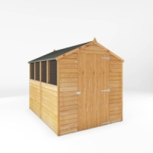 Mercia 8x6ft Overlap Apex Shed &pound;432.00