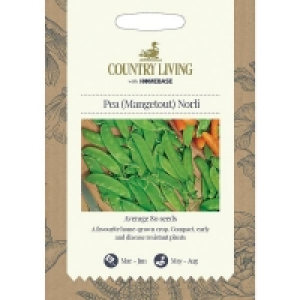 Country Living Pea Mangetout Norli Seeds £1.00
