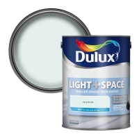 Homebase  Dulux Light & Space Matt Emulsion Paint First Frost - 5L