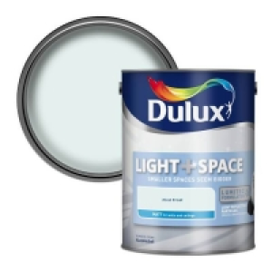 Dulux Light & Space Matt Emulsion Paint First Frost - 5L £48.00