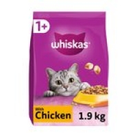 Morrisons  Whiskas 1+ Chicken Adult Dry Cat Food