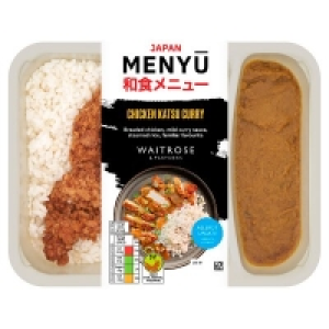 Waitrose  Japan Meny Chicken Katsu Curry & Rice for 1350g