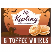 Iceland  Mr Kipling 6 Terrifying Toffee Whirls