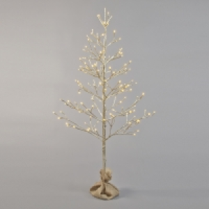 4ft Christmas Tree Light Feature with LED Lights Warm White £29.99