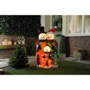 LED Christmas Snowman Family - 100cm £119.99