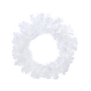Wreath Christmas Decoration White - 60cm £19.99