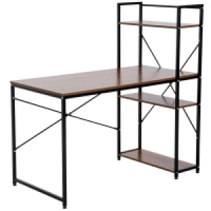 Homcom Industrial Computer Desk With Storage £59.99