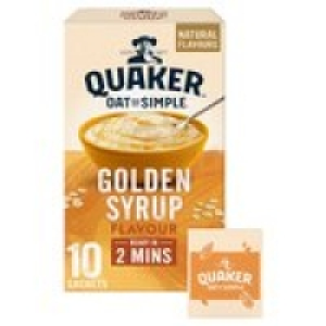 Quaker Oat So Simple Golden Syrup Porridge Sachets £3.49