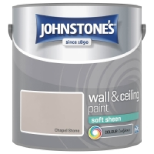 Johnstones Paint Soft Sheen Emulsion - Chapel Stone 2.5L £12.00