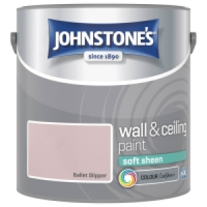 Johnstones Paint Soft Sheen Emulsion - Ballet Slipper 2.5L £12.00