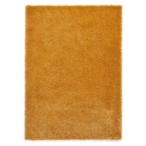 Ozzy Plain Shaggy Rug - Ochre - 160x230cm