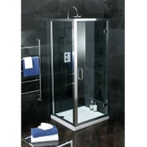 Bathstore Atlas Hinged Shower Door - 900mm (8mm Glass) £153.00