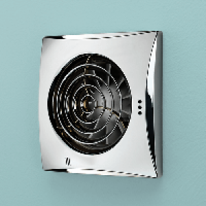 Bathstore Whisper Chrome Wall Extractor Fan £83.30