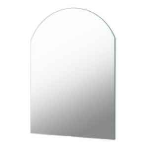 Arched Wall Mounted Bathroom Mirror - 50 x 70cm £29.75