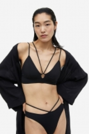 Padded triangle bikini top £10.00