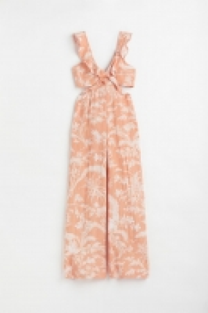 Cut-out flounce-trimmed jumpsuit £22.00