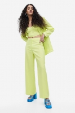 High-waisted tailored trousers £13.00