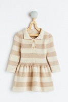 HM  Fine-knit cotton dress