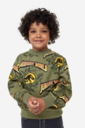 Oversized printed sweatshirt £6.00