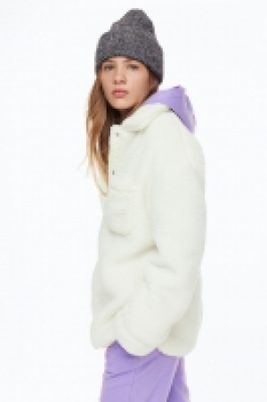Collared teddy jacket £16.00
