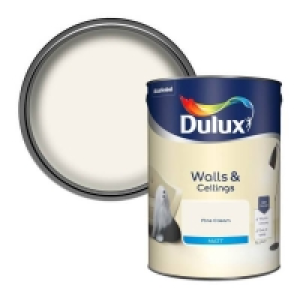 Dulux Matt Emulsion Paint Fine Cream - 5L £34.00
