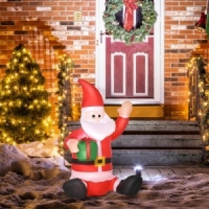 Santa Inflatable Christmas Decoration - 120cm £22.49