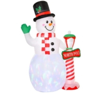 Snowman Inflatable Christmas Decoration - 240cm £54.99