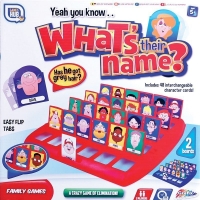 QDStores  Games Hub Whats their Name Board Game