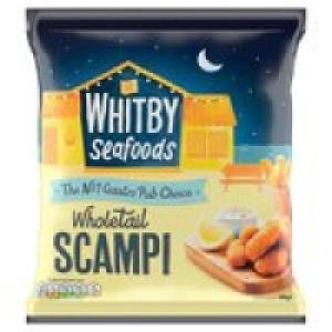 Ocado  Whitby Seafoods Wholetail Breaded Scampi Frozen