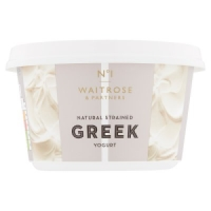 Waitrose  No.1 Natural Strained Greek Yogurt500g