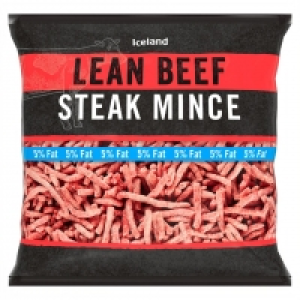 Iceland  Iceland Lean Beef Steak Mince 400g