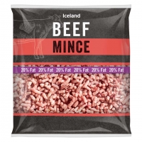 Iceland  Iceland Beef Mince 20% Fat 700g