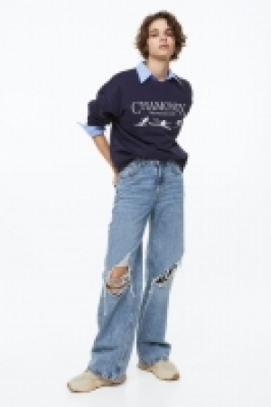 90s Baggy High Jeans £18.00