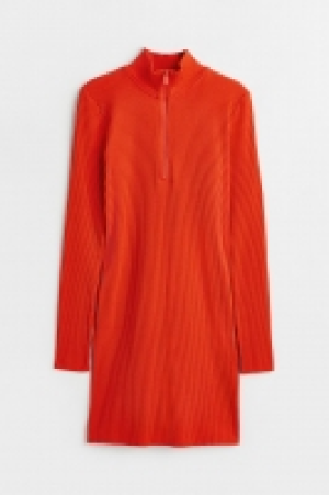 Rib-knit bodycon dress £11.00