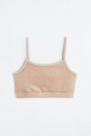 Velour crop top £5.00