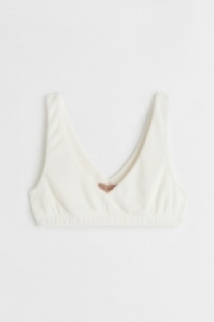 Terry crop top £8.00