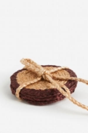4-pack jute coasters £6.00