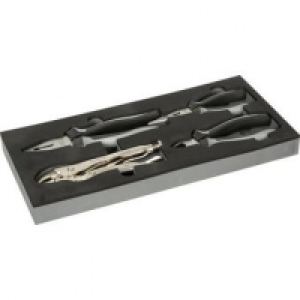 Halfords  Halfords Advanced 4 Piece Plier Set Modular Tray 332534